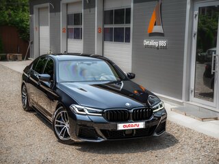 2021 BMW 5 серии 520i VII (G30/G31/G38) Рестайлинг, чёрный, 5000000 рублей, вид 1