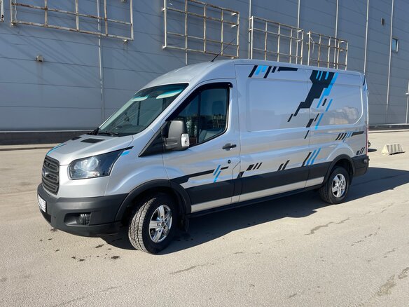 2021 Ford Transit, серебристый, 2800000 рублей - вид 6