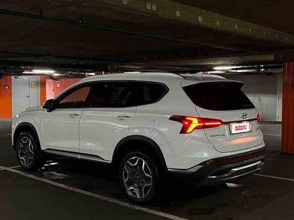 2021 Hyundai Santa Fe IV Рестайлинг, белый, 3649000 рублей - вид 13