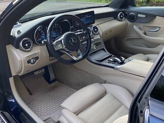 2018 Mercedes-Benz C-Класс 180 IV (W205) Рестайлинг, синий, 2950000 рублей, вид 4