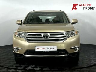 2011 Toyota Highlander II (XU40) Рестайлинг, бежевый, 2390000 рублей, вид 3