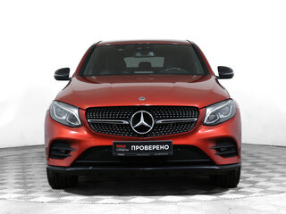 2017 Mercedes-Benz GLC Coupe 300 I (C253), красный, 3699000 рублей, вид 2