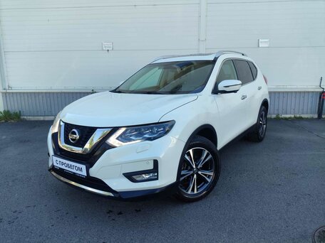 2019 Nissan X-Trail III Рестайлинг, белый, 2060000 рублей, вид 3