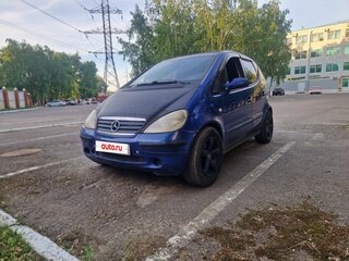 1999 Mercedes-Benz A-Класс 160 I (W168), синий, 280000 рублей, вид 1