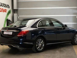 2015 Mercedes-Benz C-Класс 180 IV (W205), синий, 2275000 рублей, вид 4