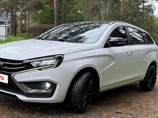 2023 Lada (ВАЗ) Vesta SW I Рестайлинг (NG), белый, 1150000 рублей, вид 1