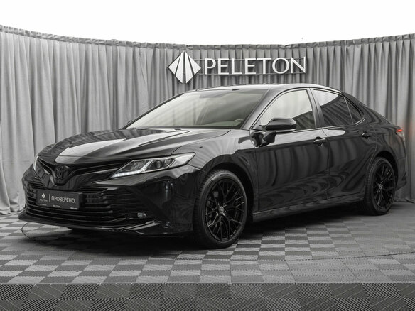 2018 Toyota Camry VIII (XV70), чёрный, 2245000 рублей