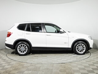 2013 BMW X3 20i xDrive II (F25), белый, 1649700 рублей, вид 4