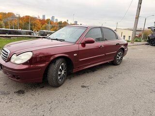 2004 Hyundai Sonata IV (EF) Рестайлинг, красный, 230000 рублей, вид 3