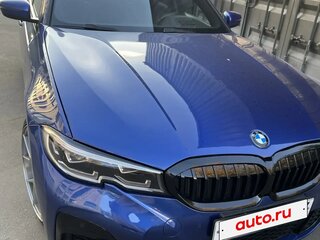 2018 BMW 3 серии 330i VII (G2x), синий, 3000000 рублей, вид 3