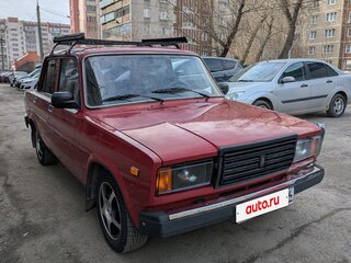 2008 Lada (ВАЗ) 2107, пурпурный, 160000 рублей, вид 2