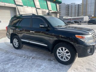 2012 Toyota Land Cruiser 200 Series Рестайлинг 1, чёрный, 4580000 рублей, вид 2