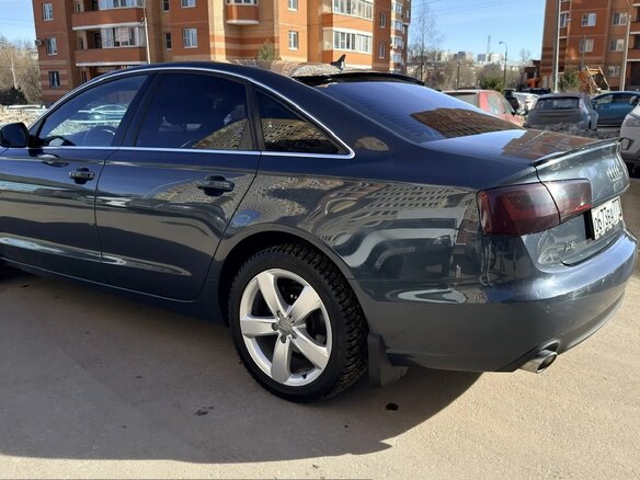 2014 Audi A6 IV (C7), синий, 2300000 рублей - вид 14