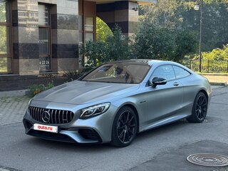 2015 Mercedes-Benz S-Класс AMG 63 AMG III (W222, C217), серый, 5800000 рублей, вид 1