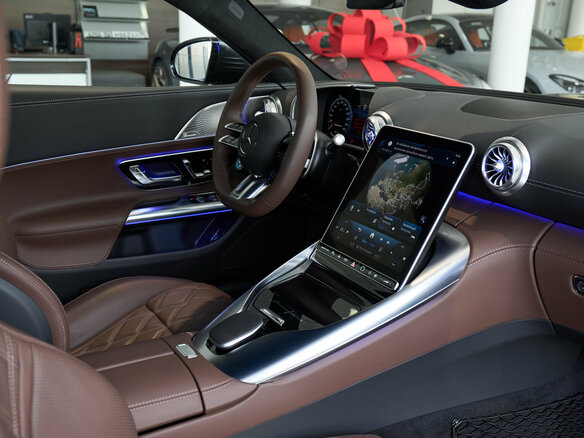 2024 Mercedes-Benz SL-Класс AMG 63 AMG IV (R232), чёрный - вид 11