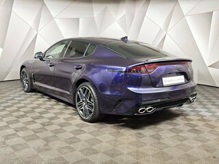 2022 Kia Stinger I Рестайлинг, синий, 3350000 рублей, вид 4