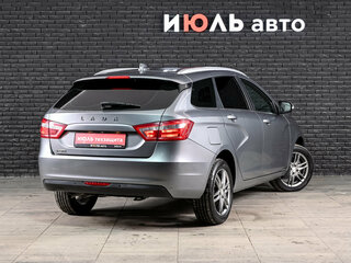 2019 Lada (ВАЗ) Vesta SW I, серый, 1170000 рублей, вид 4