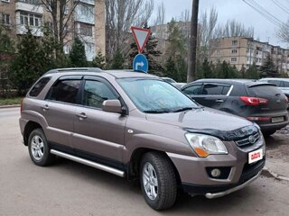 2009 Kia Sportage II Рестайлинг, бежевый, 850000 рублей, вид 2