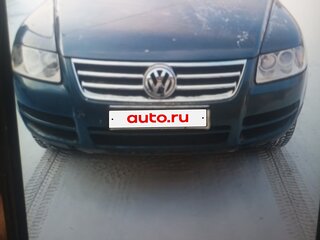 2005 Volkswagen Touareg I, серый, 950000 рублей, вид 1
