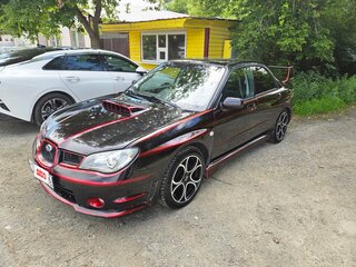 2005 Subaru Impreza WRX II Рестайлинг 2, чёрный, 950000 рублей, вид 1