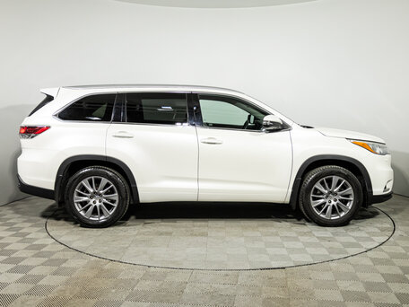 2014 Toyota Highlander III (XU50), белый, 2399900 рублей, вид 4