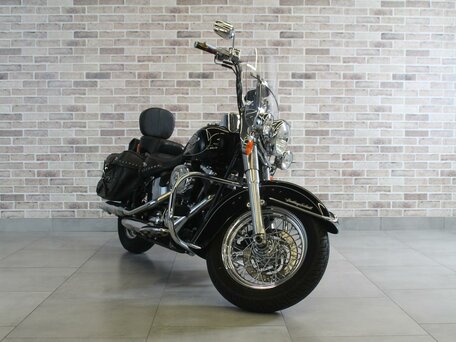 2009 Harley-Davidson Heritage, чёрный, 826000 рублей, вид 4