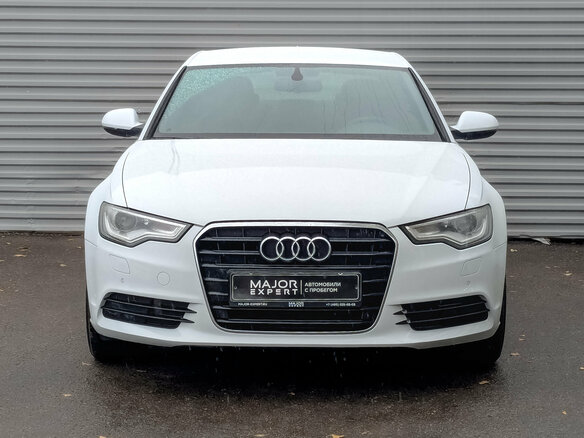 2014 Audi A6 IV (C7), белый, 1880000 рублей - вид 2