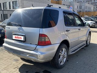 2004 Mercedes-Benz M-Класс 350 I (W163) Рестайлинг, серебристый, 875000 рублей, вид 4