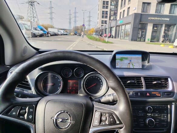 2015 Opel Mokka I, серебристый, 1130000 рублей - вид 7