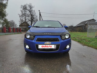2014 Chevrolet Aveo II, синий, 459000 рублей, вид 5
