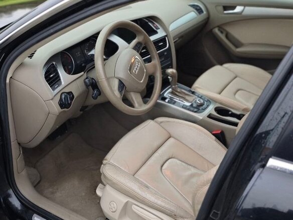 2008 Audi A4 IV (B8), чёрный, 1350000 рублей - вид 5