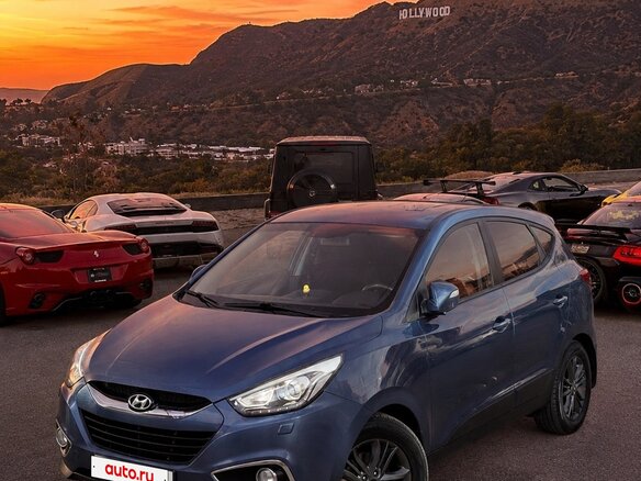 2015 Hyundai ix35 I Рестайлинг, синий, 1690000 рублей