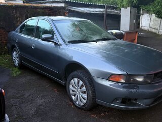 2003 Mitsubishi Galant VIII Рестайлинг, серый, 180000 рублей, вид 3