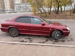 2004 Hyundai Sonata IV (EF) Рестайлинг, красный, 230000 рублей, вид 5
