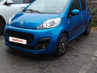 2012 Peugeot 107 I Рестайлинг 2, синий, 430000 рублей, вид 1