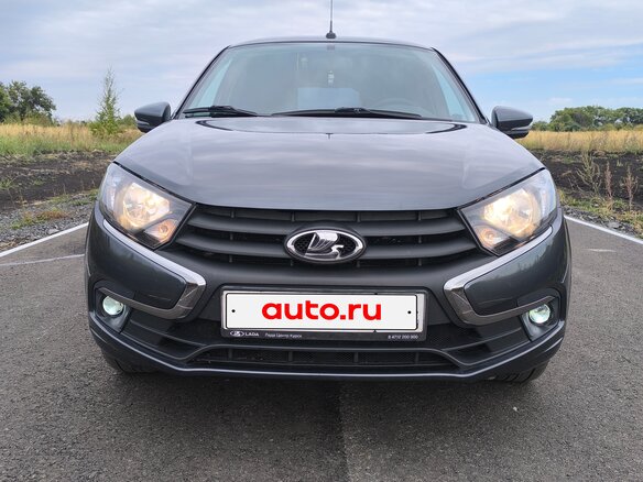 2024 Lada (ВАЗ) Granta I Рестайлинг, серый, 790000 рублей - вид 2