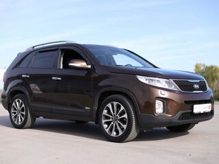 2014 Kia Sorento II Рестайлинг, коричневый, 1681990 рублей, вид 3