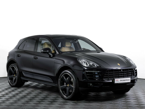 2015 Porsche Macan S Diesel I, чёрный, 3845000 рублей - вид 2