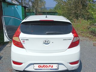 2012 Hyundai Solaris I, белый, 630000 рублей, вид 4