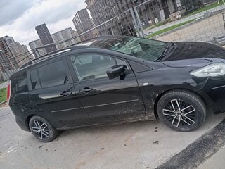 2008 Mazda 5 I (CR) Рестайлинг, чёрный, 780000 рублей, вид 3