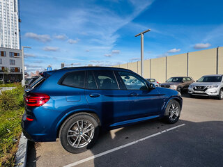 2019 BMW X3 20d xDrive III (G01), синий, 4600000 рублей, вид 3