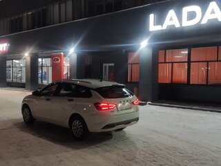 2024 Lada (ВАЗ) Vesta SW I Рестайлинг (NG), белый, 1150000 рублей, вид 3