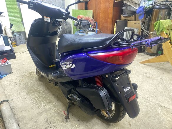 2008 Yamaha Cygnus RS, синий - вид 3