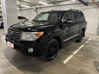 2012 Toyota Land Cruiser 200 Series Рестайлинг 1, чёрный, 3050000 рублей, вид 1