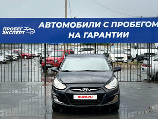 2011 Hyundai Solaris I, чёрный, 399000 рублей, вид 2