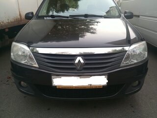 2013 Renault Logan I Рестайлинг, чёрный, 550000 рублей, вид 4