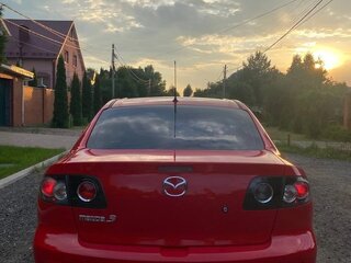 2006 Mazda 3 I (BK) Рестайлинг, красный, 495000 рублей, вид 4