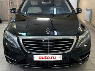 2015 Mercedes-Benz S-Класс 500 Long VI (W222, C217), чёрный, 3100000 рублей, вид 2