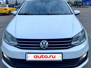 2018 Volkswagen Polo V Рестайлинг, белый, 1290000 рублей, вид 2