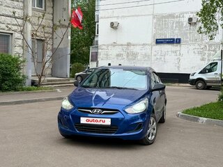 2011 Hyundai Solaris I, синий, 750000 рублей, вид 3